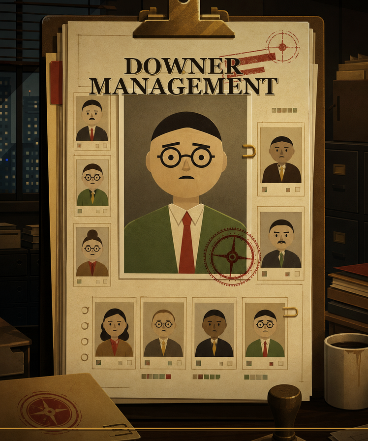 Downer Management vertical capsule