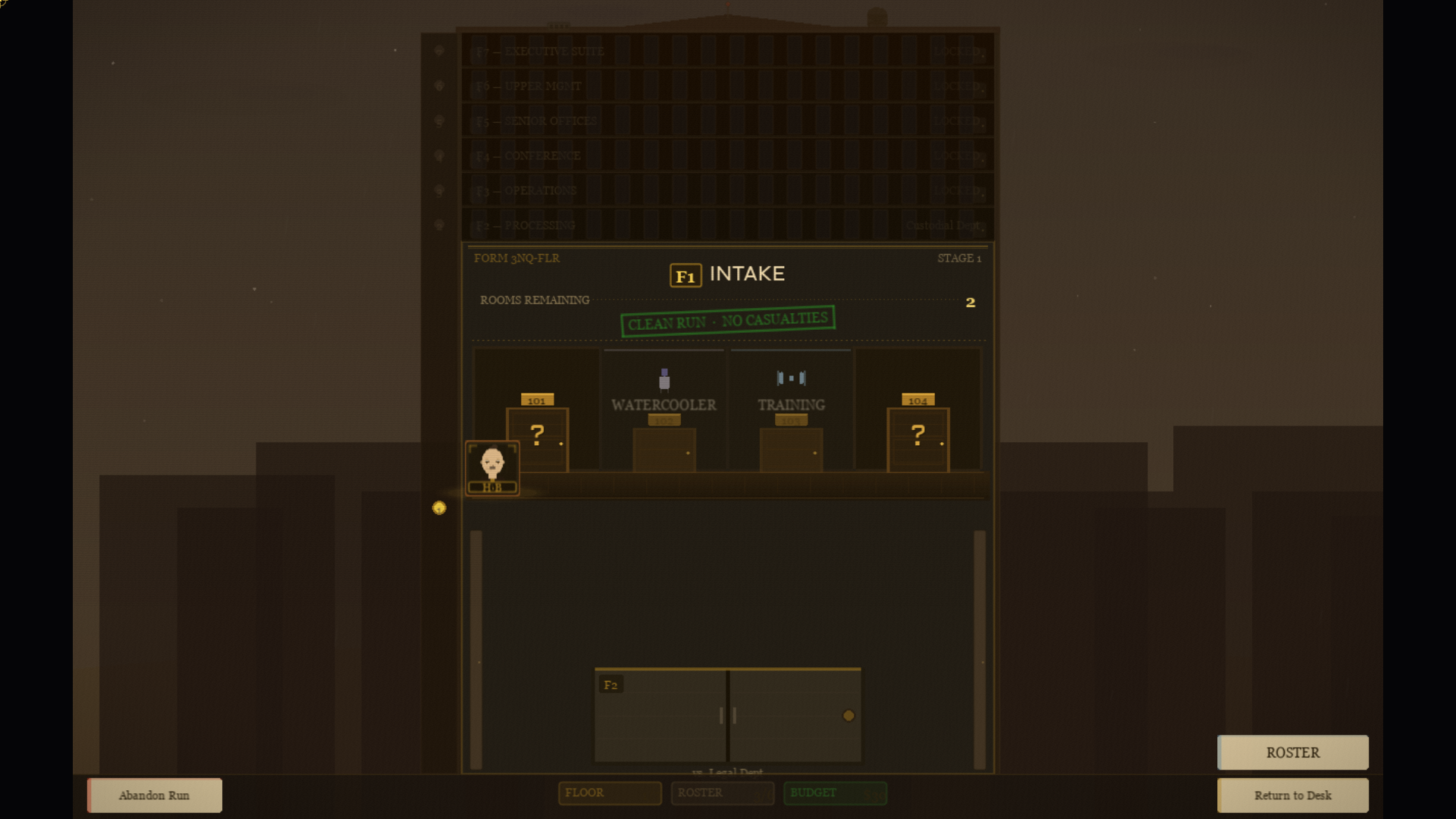 Building floor plan screenshot